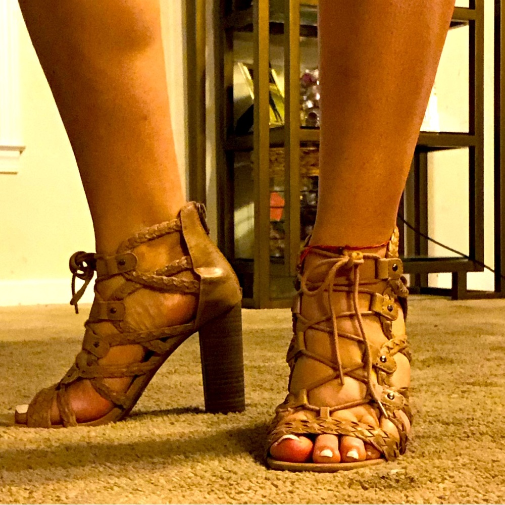 Bohemian heels